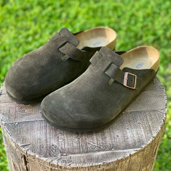 Birkenstock Other - Birkenstock Boston Soft Bed Suede Leather EU 46